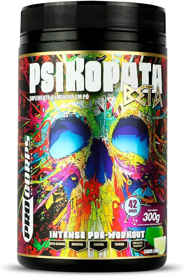 Pré Treino Psikopata Beta 300g - Pro Corps
