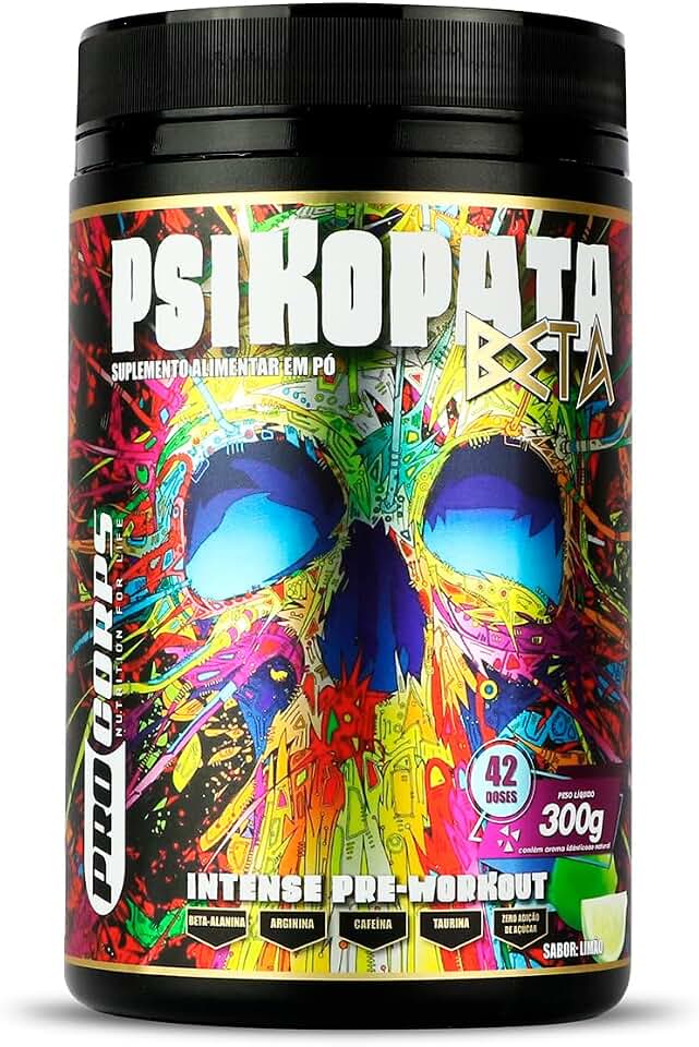 Pré Treino Psikopata Beta 300g - Pro Corps