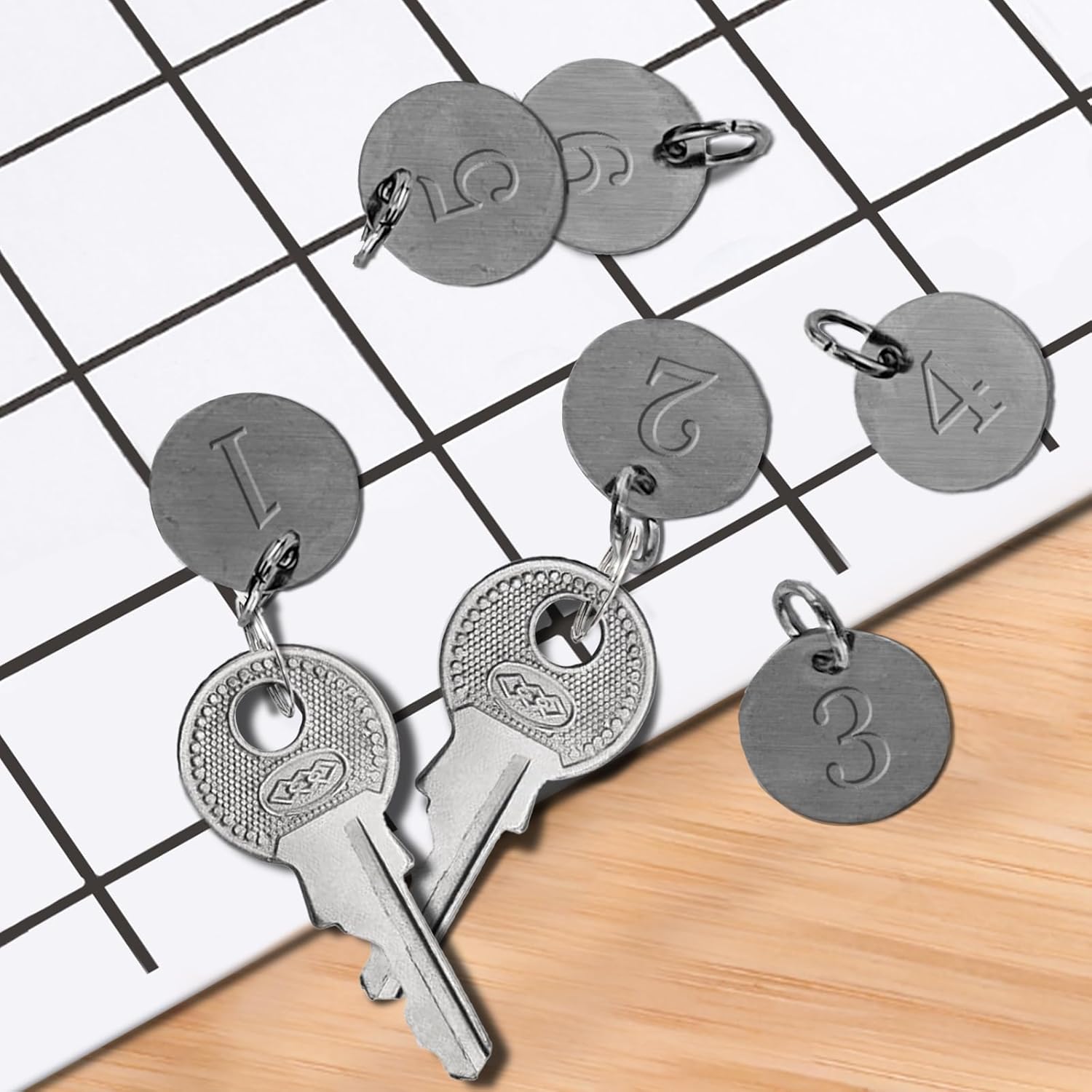 Laozai 80 Pieces Metal Stamping Blanks Brass Material 12mm×0.24mm Ideal for DIY Jewelry Making Bracelets Necklaces Keychains Tags (Gunmetal Black) - Image 6