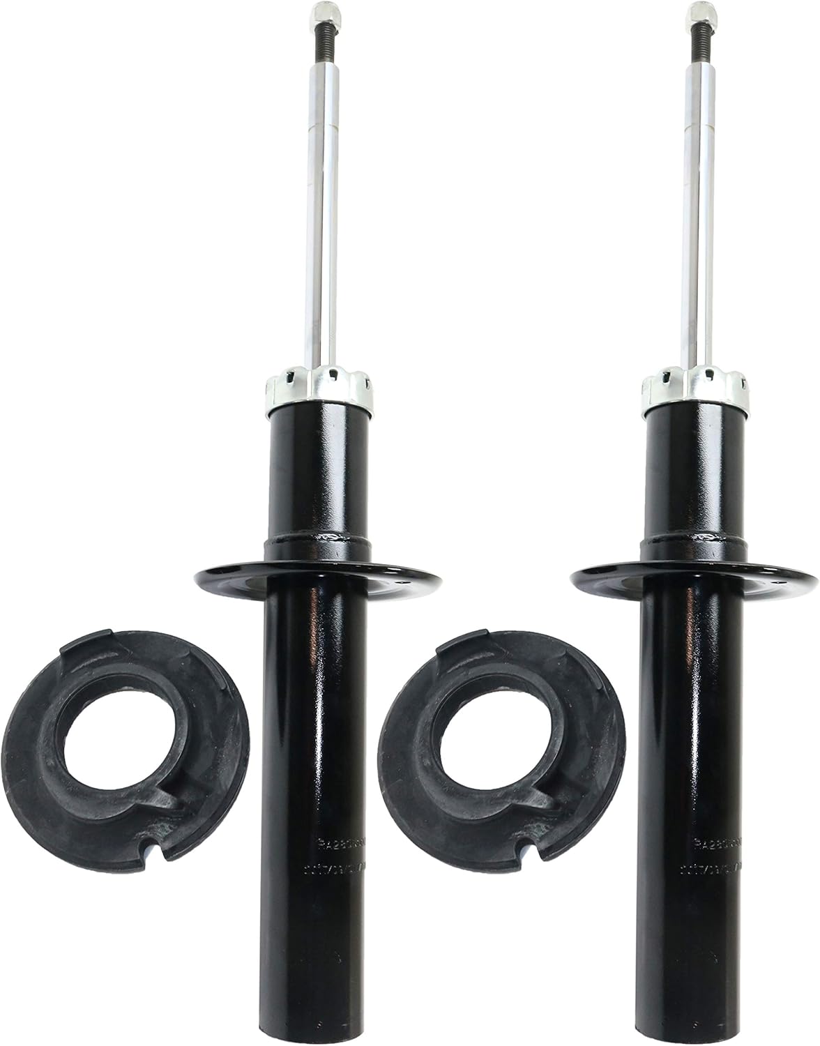 Garage-Pro Front Shock Absorber and Strut Assembly Set of 2 Compatible With 2008-2017 Audi A5 Quattro, Fits 2008-2017 Audi S5, Fits 2009-2016 Audi A4 Black Strut Driver and Passenger Side