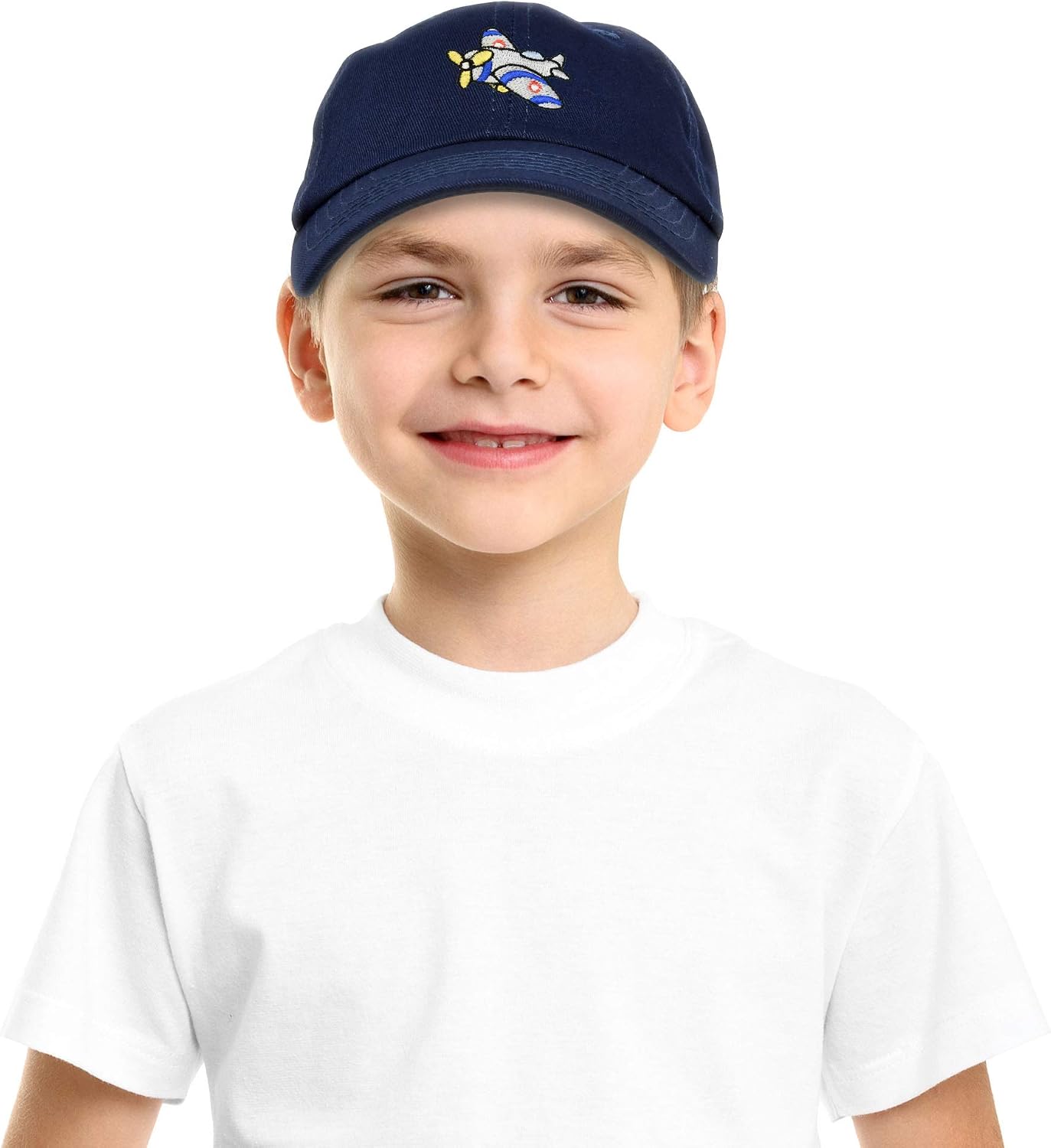 DALIX Airplane Kids Hat Baseball Cap Aviation Girls Boys