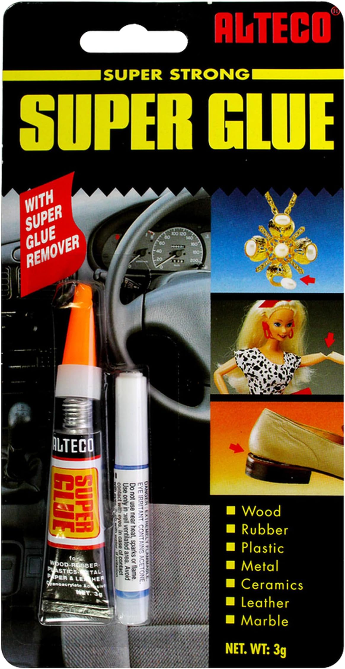 ALTECO SUPER GLUE WITH REMOVER