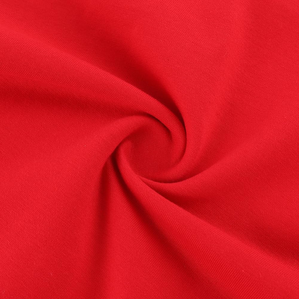 Spring&Gege Boys Light Weight Long Sleeve Hooded T-shirt Casual Solid Pullover Hoodie with Pocket - Image 6