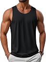 MAGCOMSEN Men's UPF 50+ Tank Top Sleeveless Muscle T Shirts Sport Gym Tanks