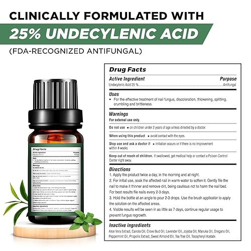 Miniatura 8 de Foot Cure Tratamiento de hongos en las uñas de los pies extra fuerte – Tratamiento de pies de atletas para uñas de los pies, reparación restauradora