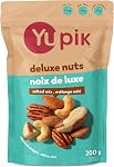 Yupik Mélange de Noix Deluxe Grillées Salées, 200 g, Casher, Sans Gluten, Non-OGM, Mélange Savoureux d'Amandes, Noix de Cajou, Noix du Brésil, Noisettes et Pacanes, Mélange Croquant, Snacks Protéinés Nutritifs