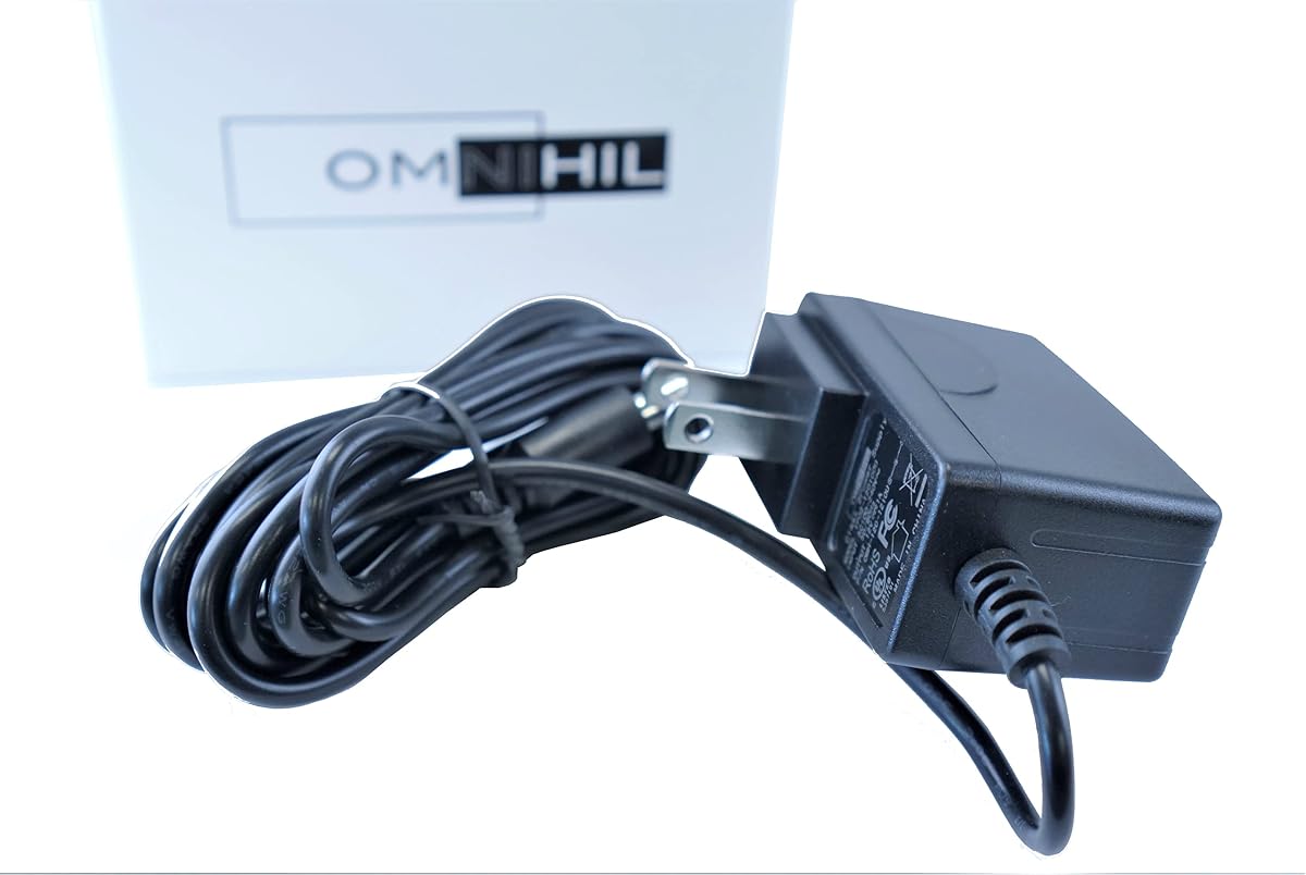 [UL Listed] OMNIHIL 8 Feet Long AC/DC Adapter Compatible with Linksys AC1200 WiFi Router - E5400