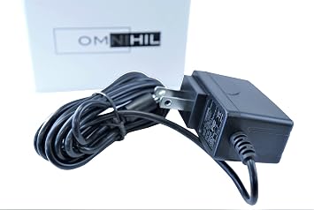 [UL Listed] OMNIHIL 8 Feet Long AC/DC Power Adapter Compatible with iRig PSU 3A