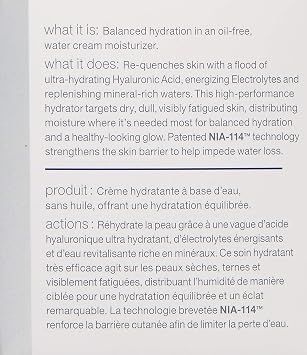 StriVectin Re-Quench Water Cream Hyaluronic, Electrolyte Moisturizer,1.7 oz