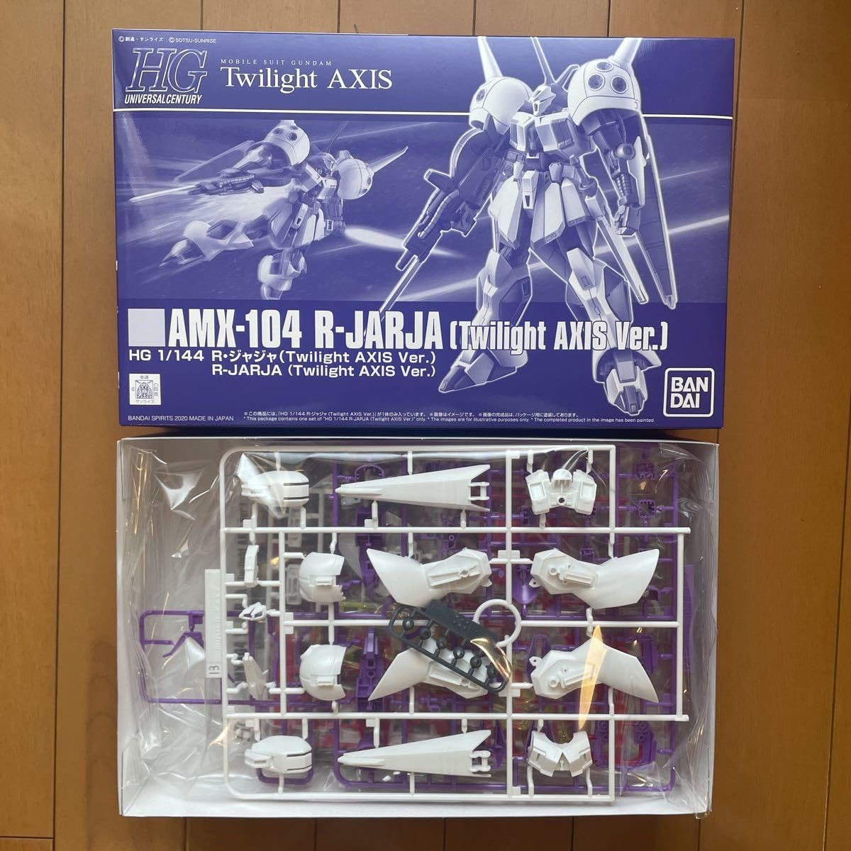 Amazon.co.jp: HG 1/144 AMX-104 Rジャジャ Twilight AXIS Ver
