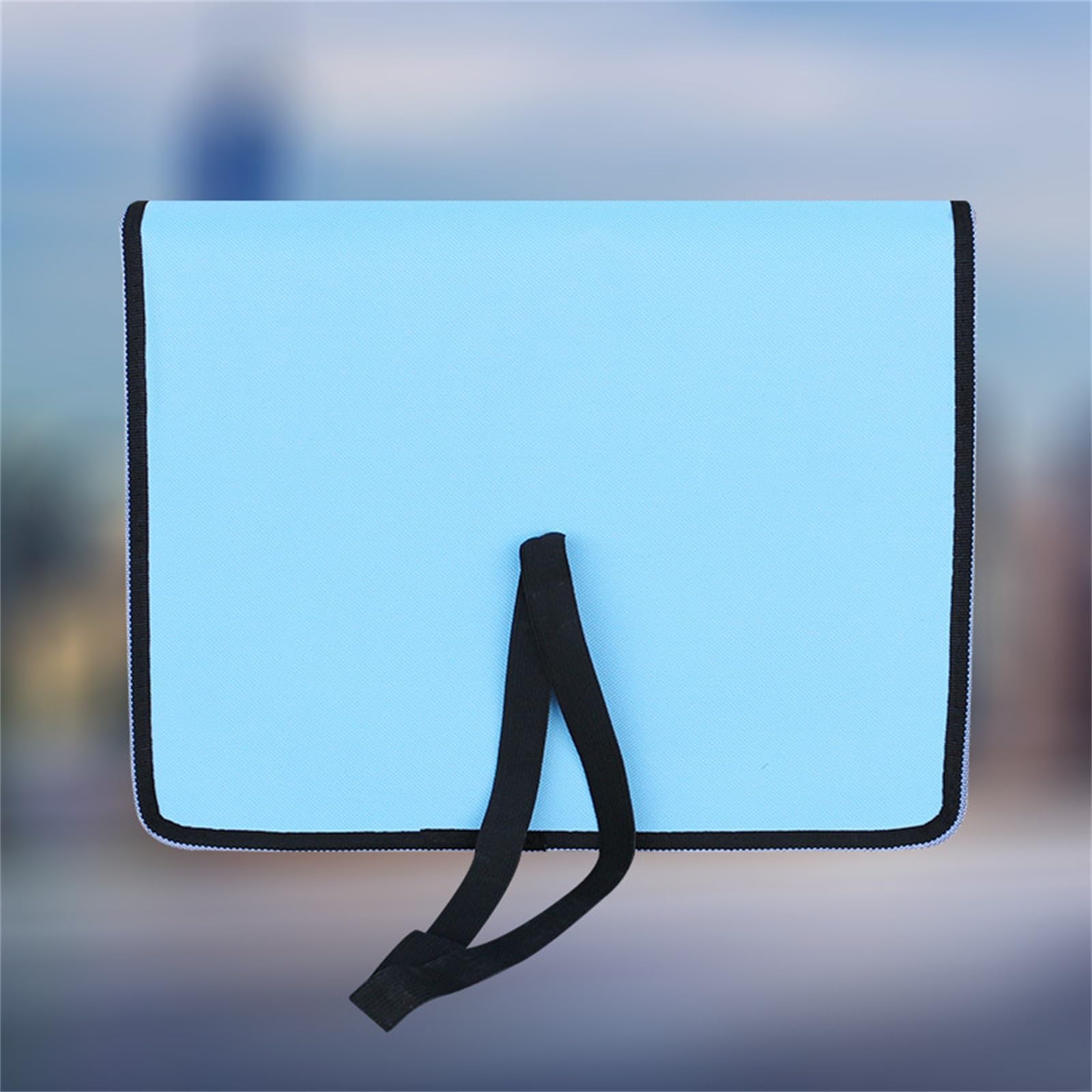 Carpeta Bolsa de órgano Clip organizador multicapa clasificación y organización notas para Almacenamiento de Archivos(Light Blue,50 layers)
