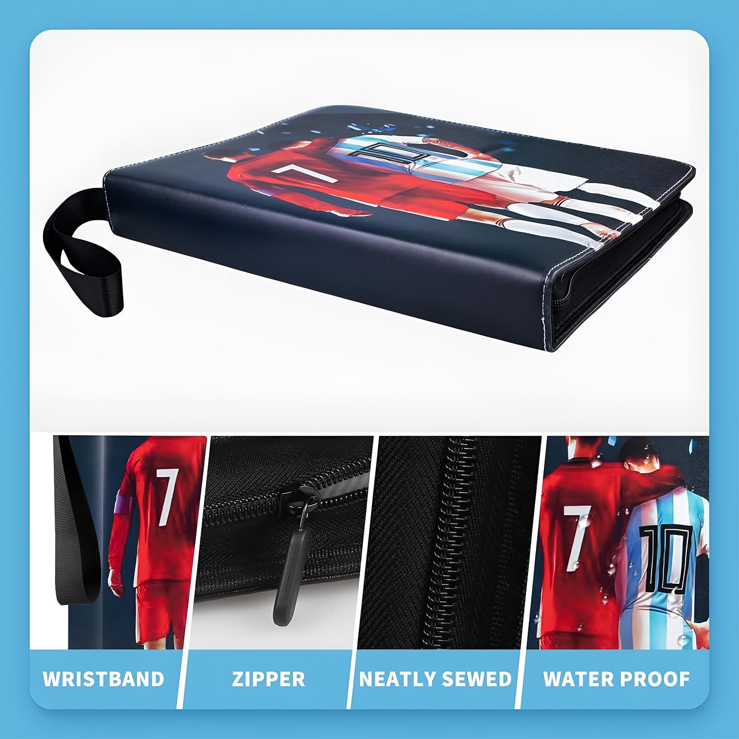 SYGA Football Card Binder - 400 Pockets -5