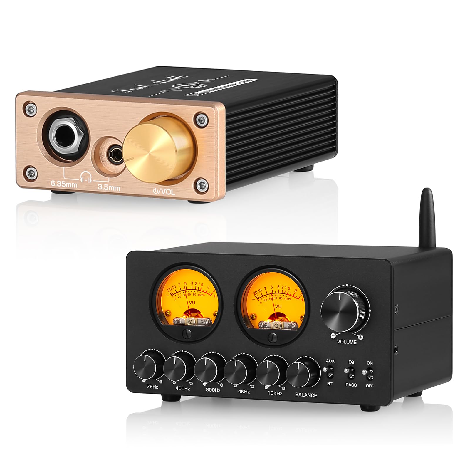 Amazon.co.jp: Douk Audio EQ5-TONE 5バンドEQ/Bluetoothレシーバー/VU