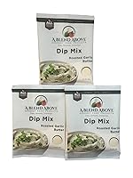 Vista 45 de A Blend Above Mustard Dip Mix, 3 paquetes, 1 onza cada uno, hace 16 onzas, sin gluten, sin MSG, todo natural, sin conservantes, apto para veganos