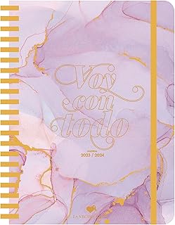 Agenda escolar diaria 2023-2024 "Voy con todo" La Vecina Rubia (TANTANFAN)