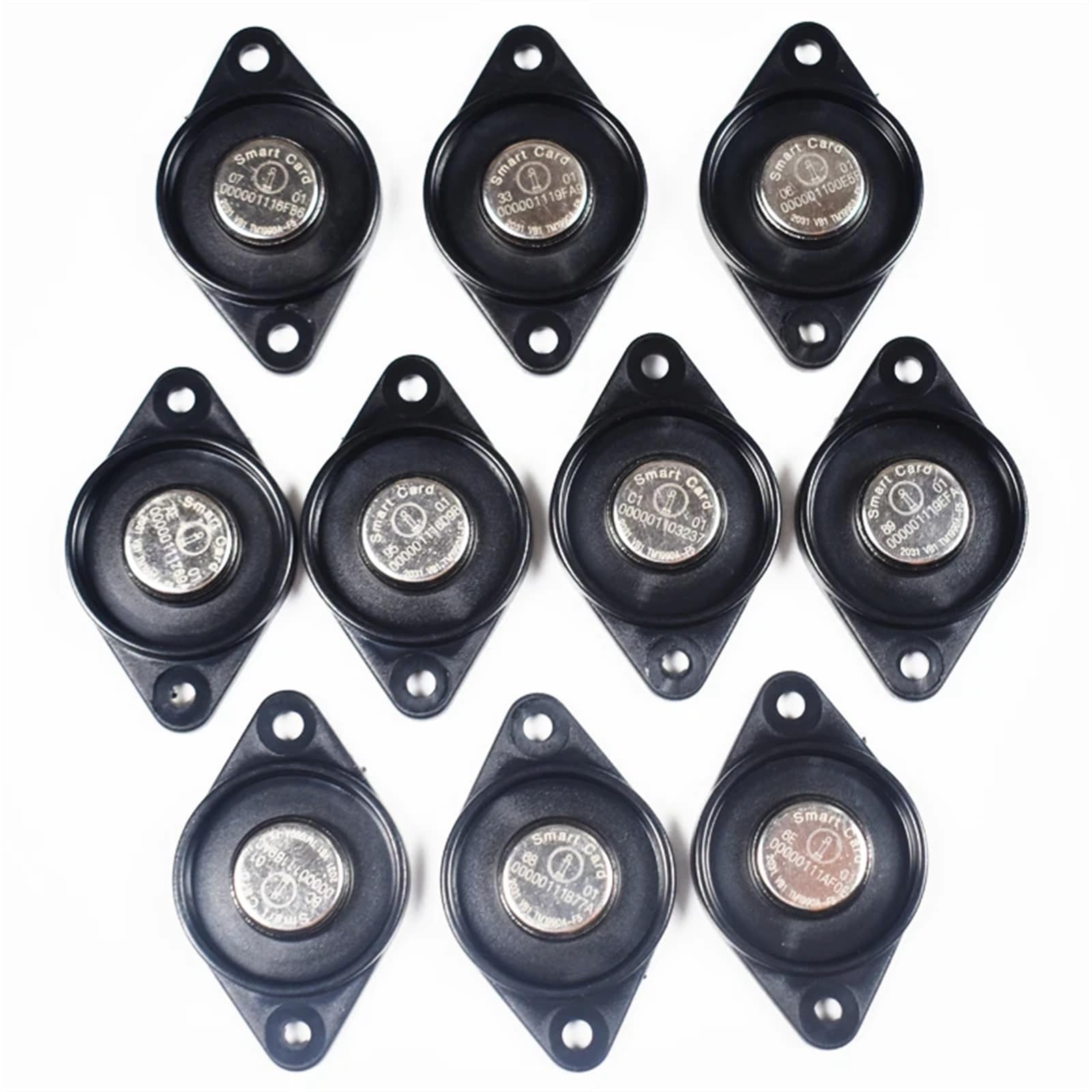 MIELEU 10pcs/Lot 64bit TM Location Ibutton Key DS1990A-F5 for Patrol Guard Tour System