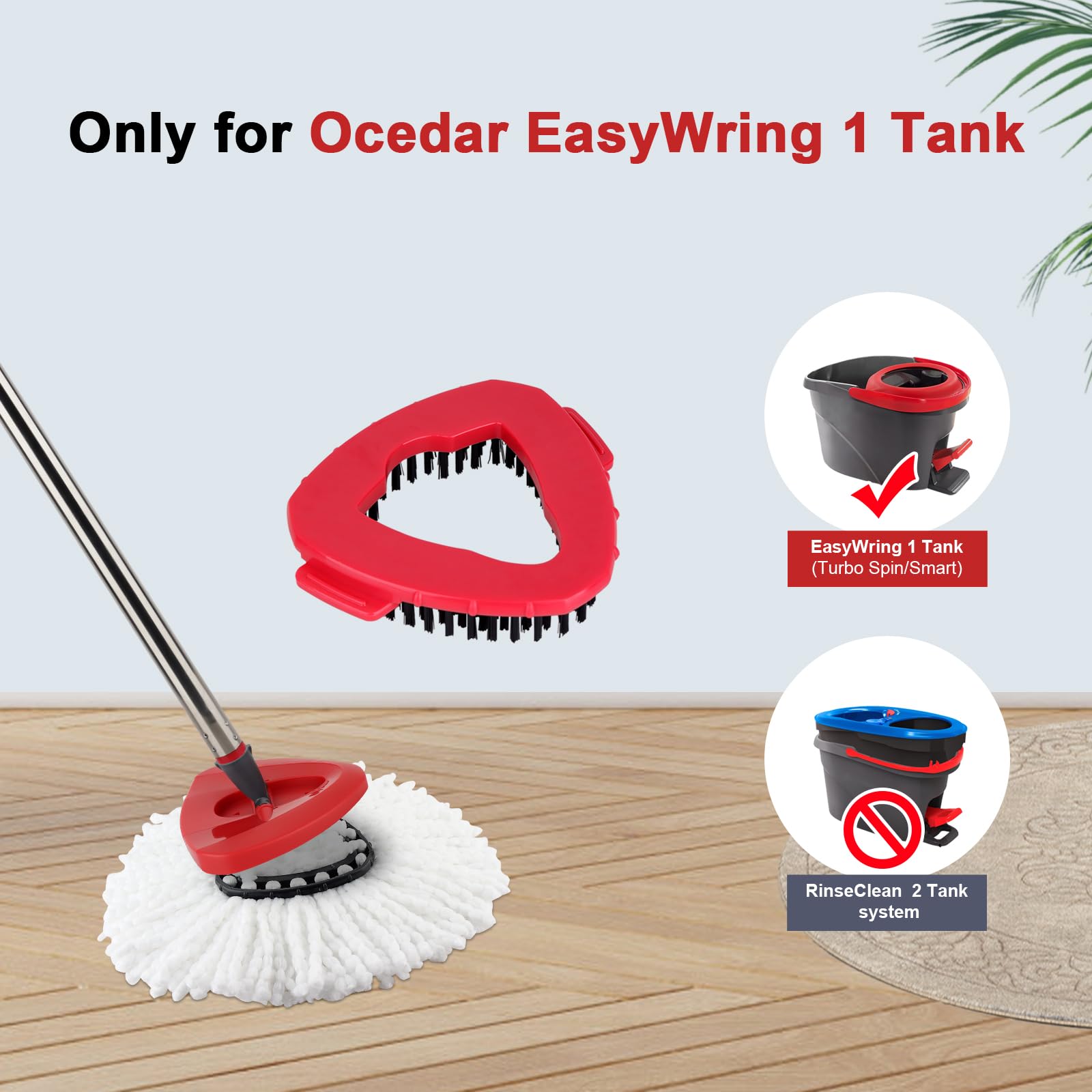 Spin Mop Replacement Heads, Mop Replace Head Easywring - View #7
