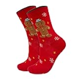 Rutuioy Christmas Socks for Women, Fun Novelty Crew Socks, Stocking Stuffers for Mom Mother Gifts