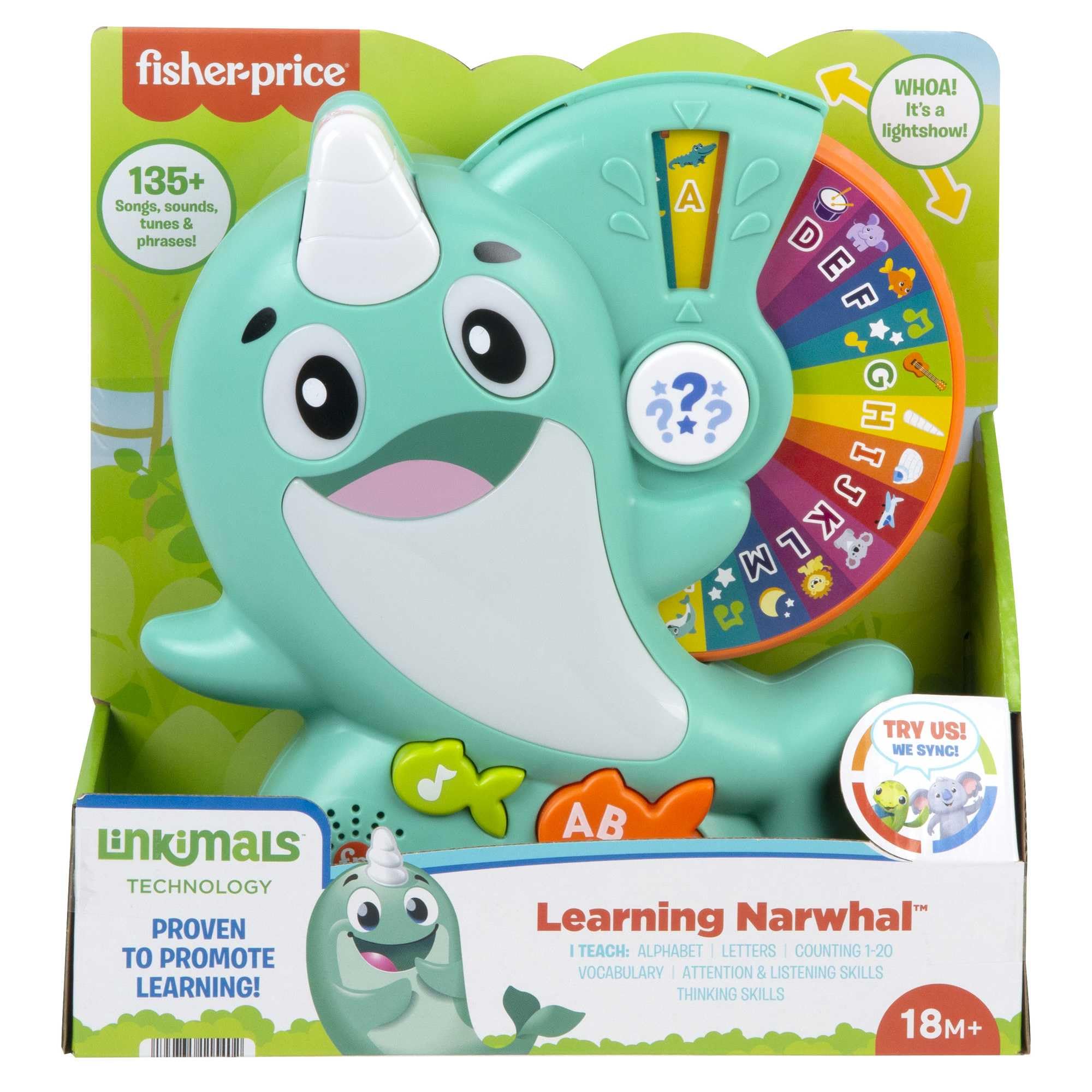 Fisher-Price LK Narwhal-Ge