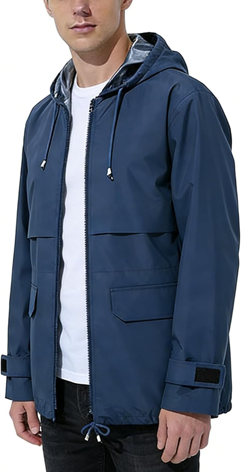 Dalavch 1 Pack Windbreaker Jacket for Men