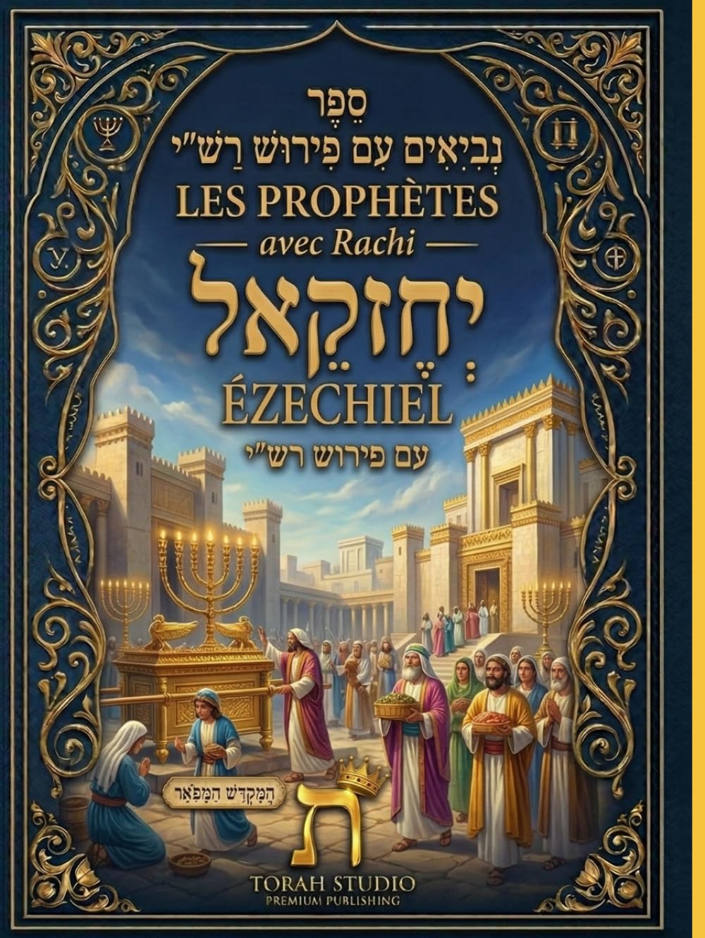 Ézéchiel (Yehezkel) avec Rachi — Édition bilingue Hébreu-Français: Texte hébreu intégral avec traduction française et commentaire classique de Rachi (Les Prophètes avec Rachi)