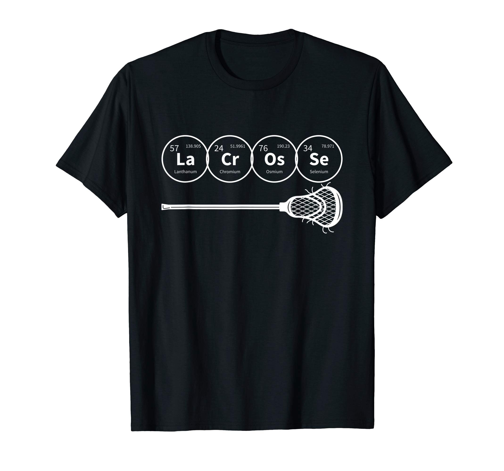 UAB KIDKISLacrosse Periodic Table of Elements Chemistry Gift T-ShirtOEKO-TEX STANDARD 100