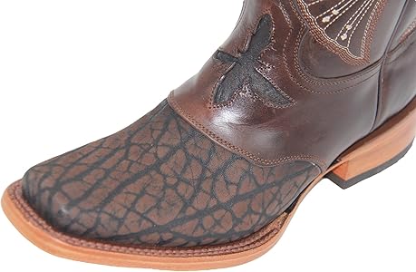 Amazon.com | Mens Genuine Leather Square Toe Brown Dress Cowboy Western Boot (6.5, Caf) | Shoes Amazon.com | Mens Genuine Leather Square Toe Brown Dress Cowboy Western Boot (6.5, Caf) | Shoes