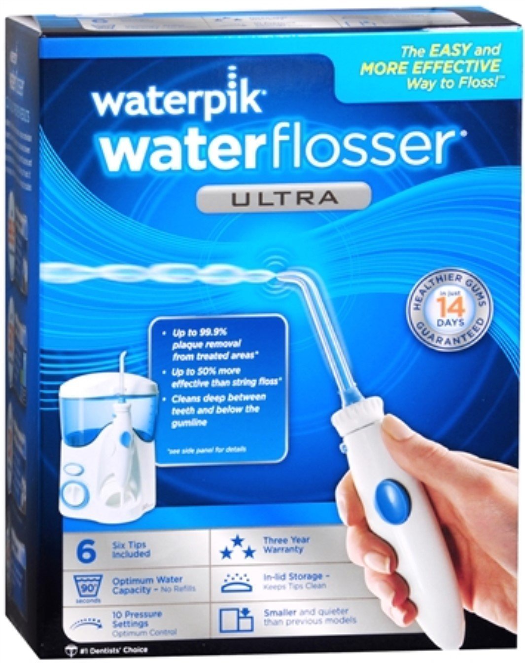 Waterpik Ultra Dental Water Jet WP100W 1 Each (Pack of 4