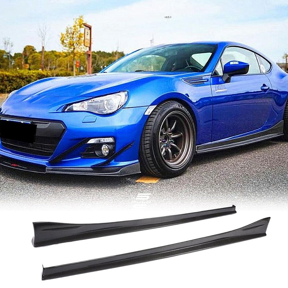 MCARCAR KIT Carbon Fiber Side Skirts fits for Subaru BRZ 2013-2020