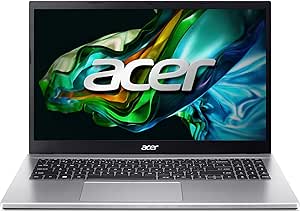 acer Aspire 5 A515-47-R4AR - Ordenador Portátil 15.6" FullHD (AMD Ryzen 5 5625U, 8GB RAM, 512GB SSD, AMD Radeon Graphics, Windows 11 Home) Gris - Teclado QWERTY Español