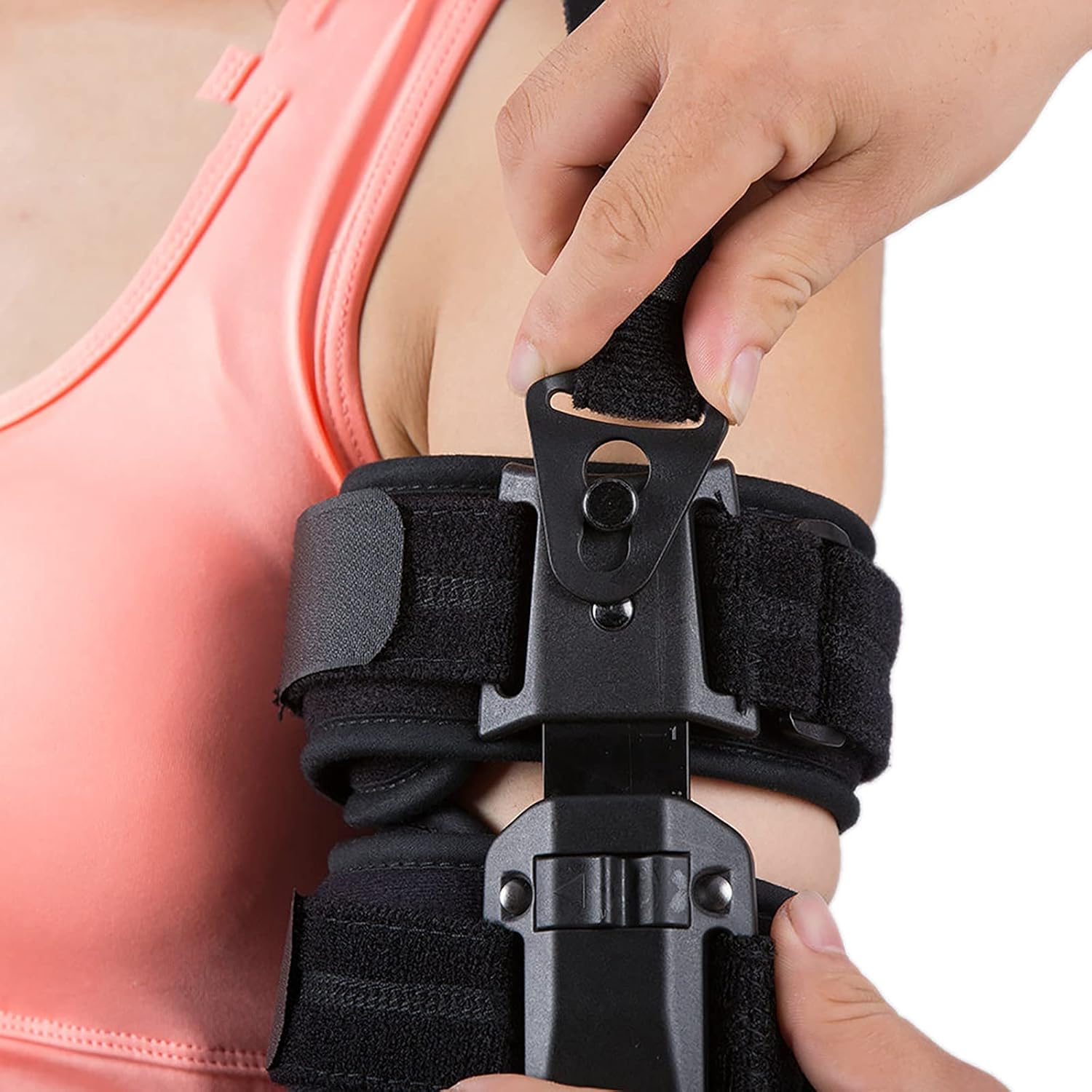Health Care Arm Brace Angle Adjustable Hinge Elbow Support Brace for Forearm Fracture