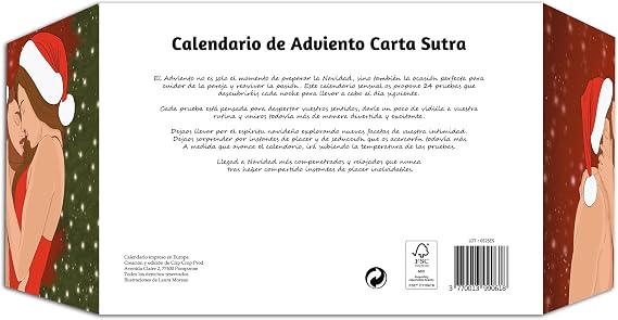 Couples Advent Calendar 2026 – Gift Idea for Women and Men – 24 Challenges to Fighting the Flame Before Christmas – Valentine's Day 2027 – A4 Format