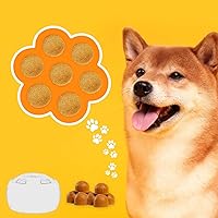 Vista 8 de Molde de golosinas para perros congelados, grande para marionetas con tapa, moldes de silicona para congelar, golosinas de recarga congeladas