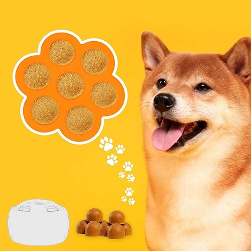 Miniatura 8 de Vodolo Molde de golosinas para perros congelados, grande para marionetas con tapa, moldes de silicona para congelar, golosinas de recarga congeladas