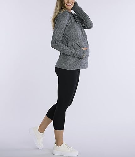 Miniatura 3 de Motherhood Maternity Women's Lift Up Nursing Hoodie for Breastfeeding