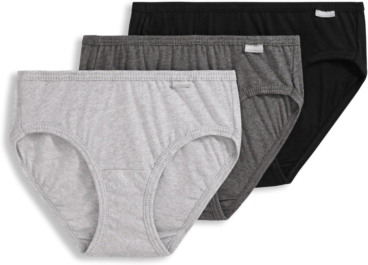 Jockey Women's Underwear Elance Bikini - 3 Pack