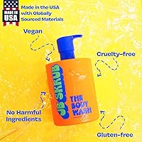 Vista 6 de JB SKRUB - El gel de baño para niños, preadolescentes y adolescentes con acción espumosa y aroma cítrico natural - Gel de baño para niños sin