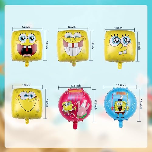 Miniatura 3 de Suministros de fiesta de globos temáticos amarillos, suministros de decoración de fiesta de globos para fiestas de cumpleaños, fiestas de niños y