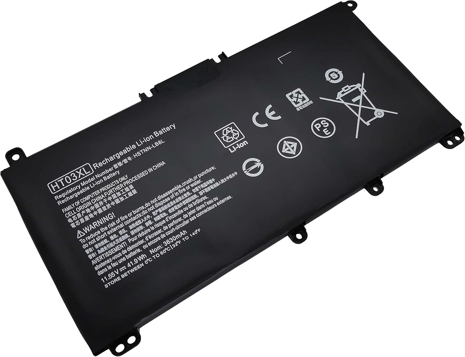 Fully. HT03XL Replacement Battery Compatible with HP 240 245 250 255 G7, 340 348 G5, Pavilion/Notebook 14 15 17 L11119-855 L11421-421 L11421-2D1 HSTNN-LB8L HSTNN-LB8I - 11.55V 41.9Wh