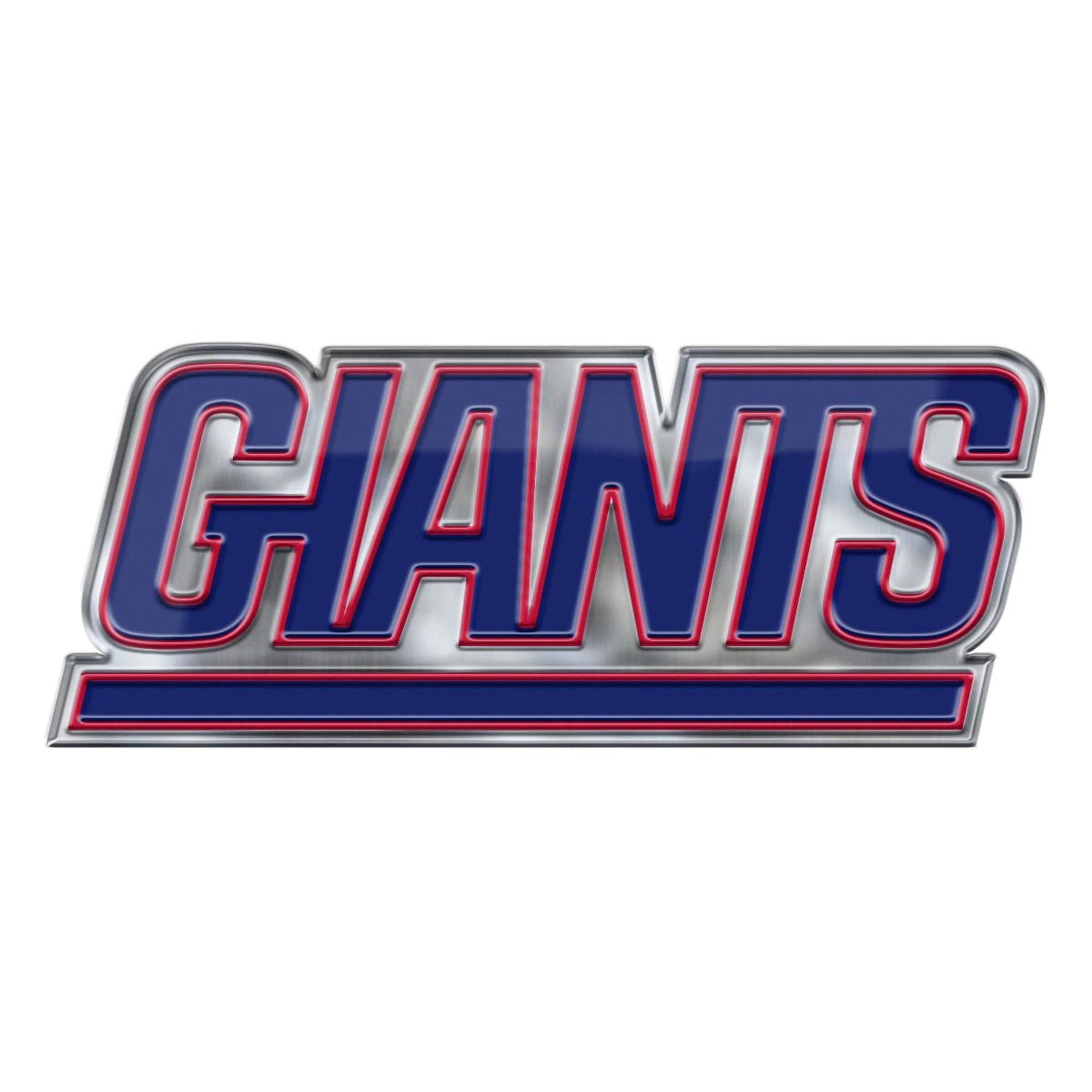 60608 New York Giants Heavy Duty Aluminum Embossed