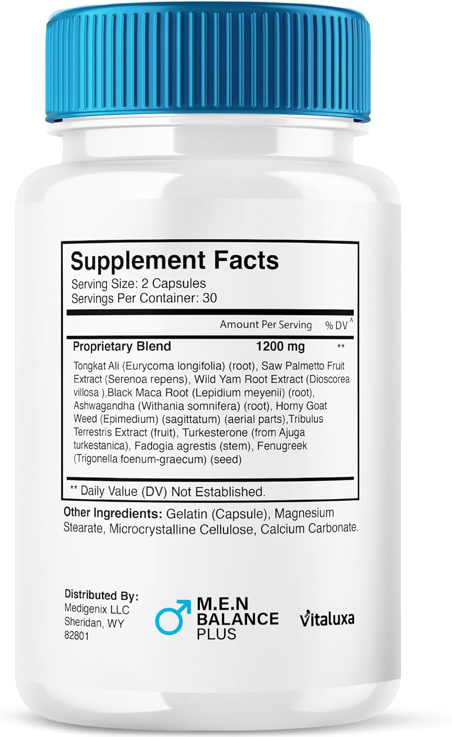 (5 Pack) Men Balance Plus Capsules, MenBalance Supplement Pills with Advanced Max Strength, Triple Action Formula Performance Support Capsulas, Natural Premium Ingredients Menbalanced+ Reviews (300ct)