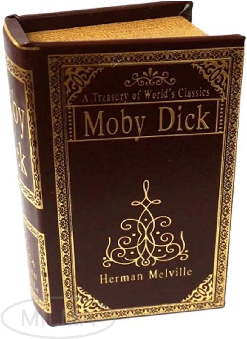 MOBY DICK Decorative Book Box Secret Storage Book Box