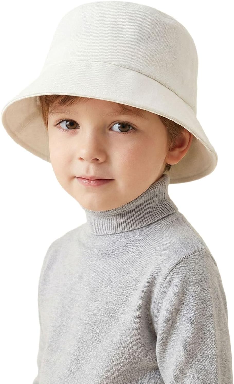Toddler Boy Hats Sun Protection UPF 50+ Unisex Toddler Bucket Hats for Girls with Bucket Adjustable Athletic Soft Sportswear