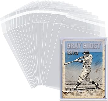 Top Loader Sleeves 600 Pack, Resealable Team Bags for 35-75PT Rigid Top Loader Card Holders - Penny Sleeves for 3"X4" Top Loaders Trading Card
