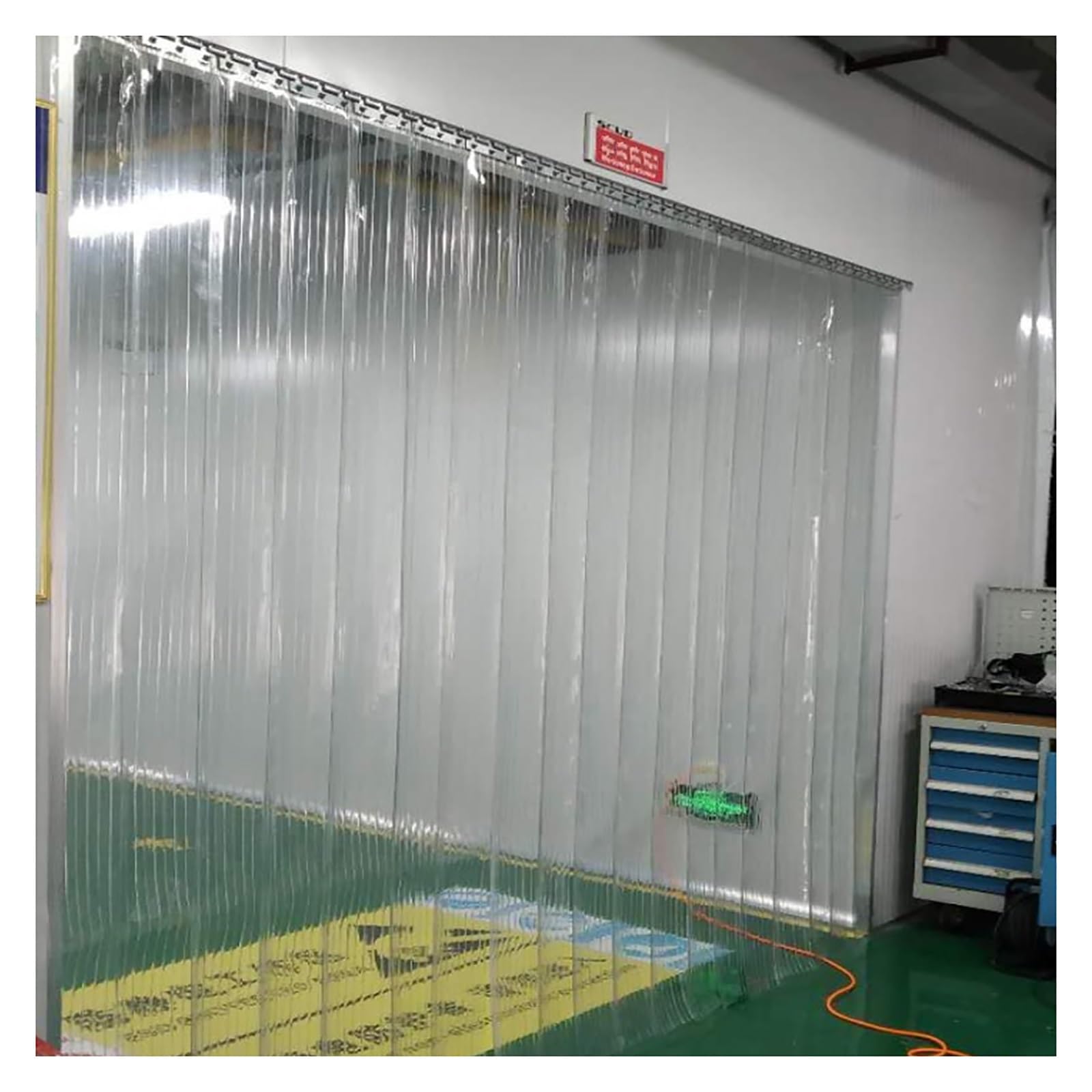 Porte de balcon en PVC transparent pour isoler du vent en hiver