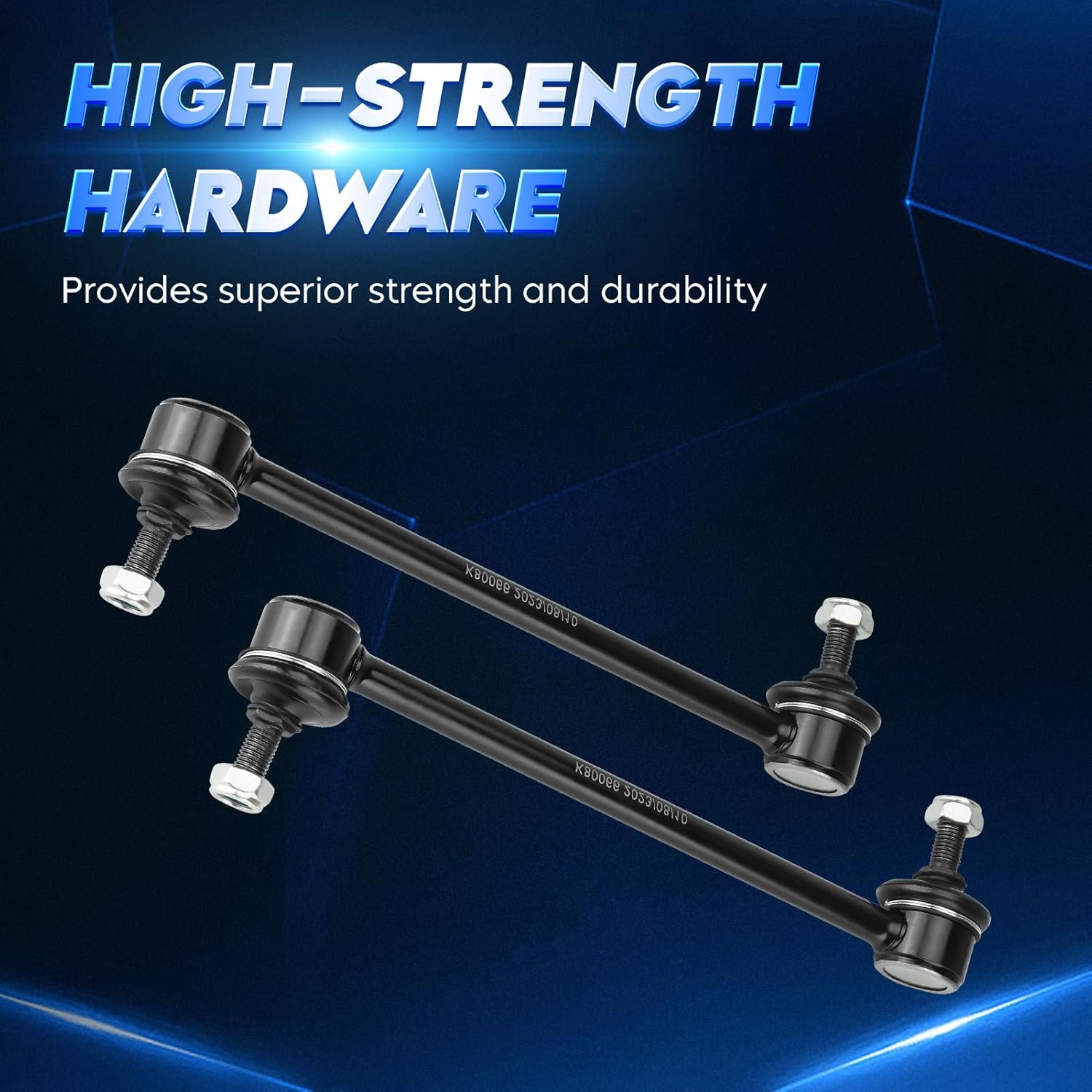 Front Struts Assembly & Sway Bar Links for 2006-2011 Ford Focus 2L, Shock Absorber w/Coil Spring Replace 172257 172258 4PCS