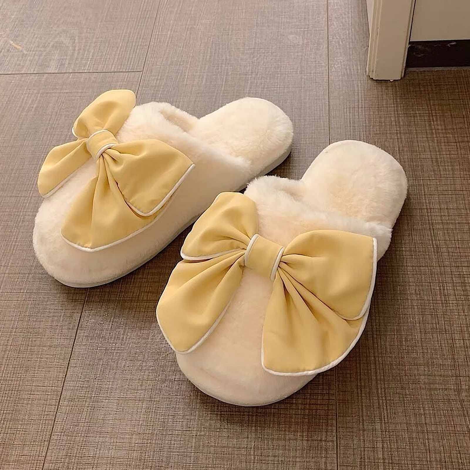 Chaussons pour femmes en mousse à mémoire de forme pour l'intérieur