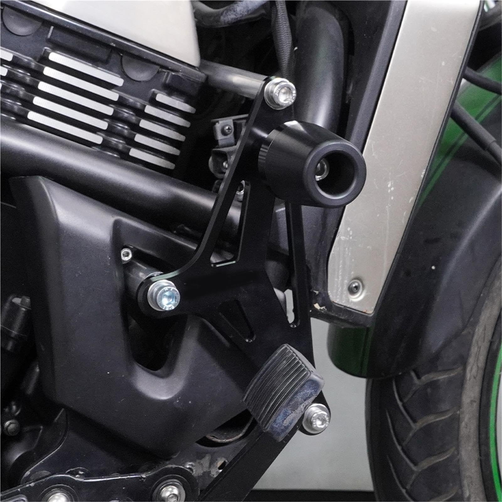 Protection Contre Les Chutes De Moto Adaptée À pour Kawasaki pour Vulcan S pour 650 2015-2023 2024 Cadre Curseur Carénage Garde Crash Protecteur