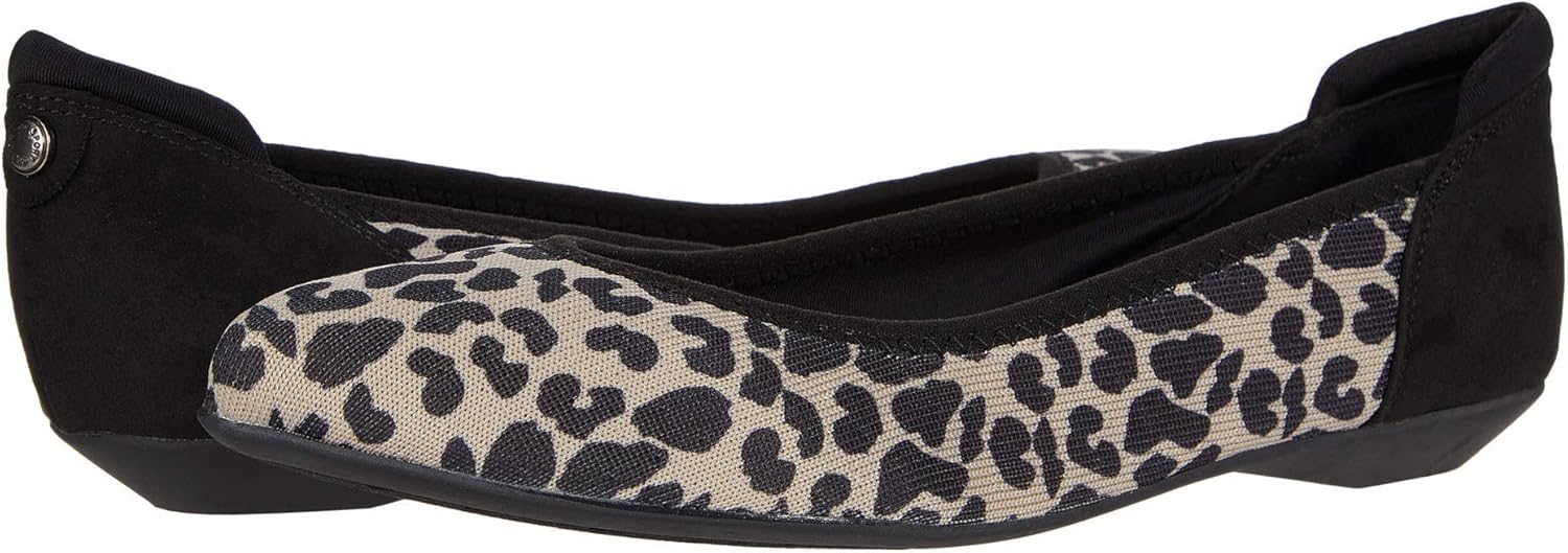 Anne klein leopard flats Clearance