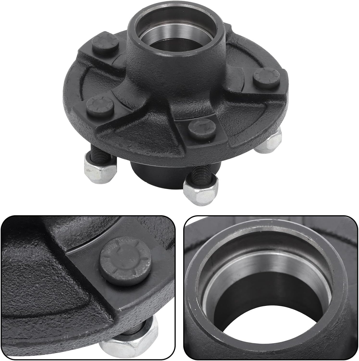 labwork 5 on 4.5 Inch Trailer Hub Kit and Square BT16 Spindle with Trailer Bearing Kit